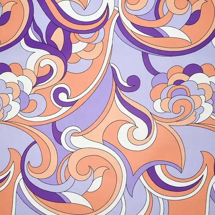 Gewebe, Polyester, Ornament, 27168-09 Geld-Zurück-Garantie