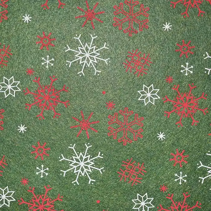 Filz 2 mm, Polyester, festlich, 25223-810, grün Kostenloser Versand