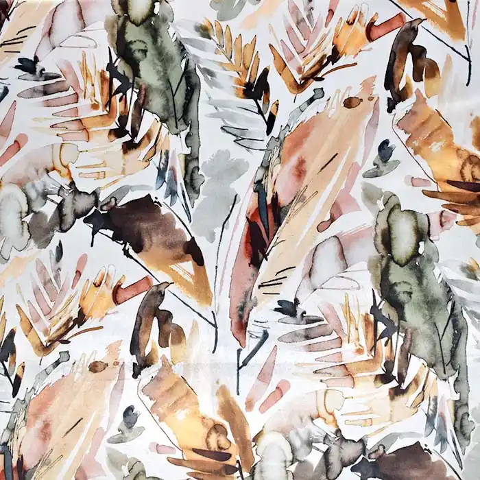 Dekosamt, digital, natur, 27150-030, weiß Markenware