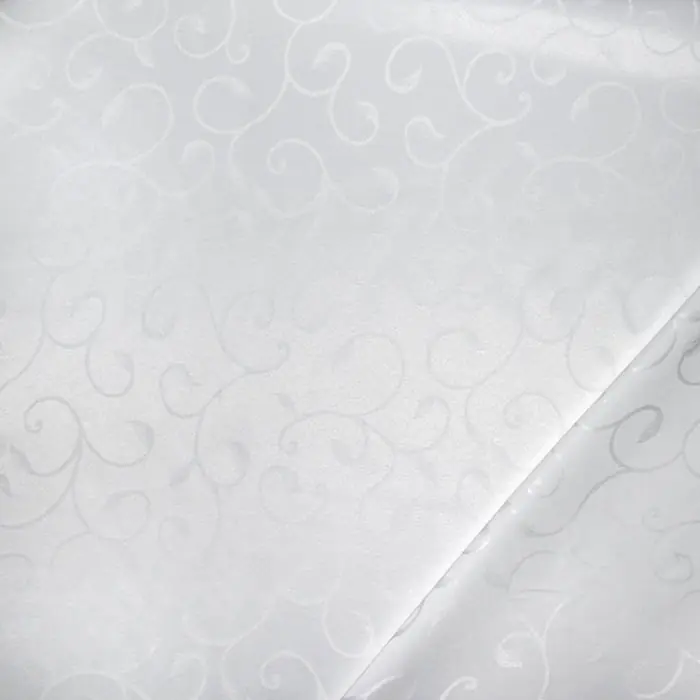 Damast, Ornament, 26922, weiß Gratis Versand