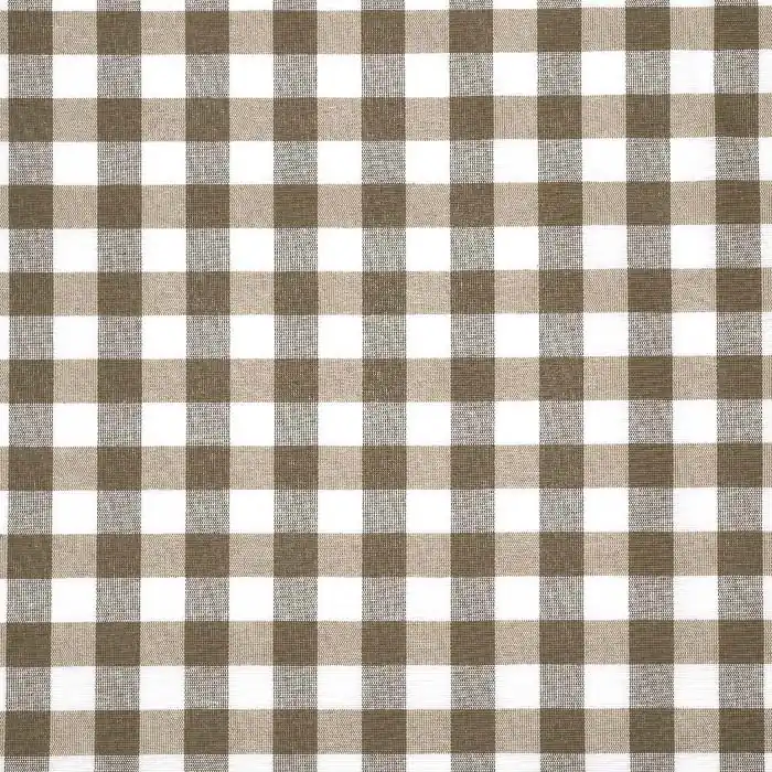 Kostenloser Rückversand Dekogewebe, Karo, 21032-11, braun-beige