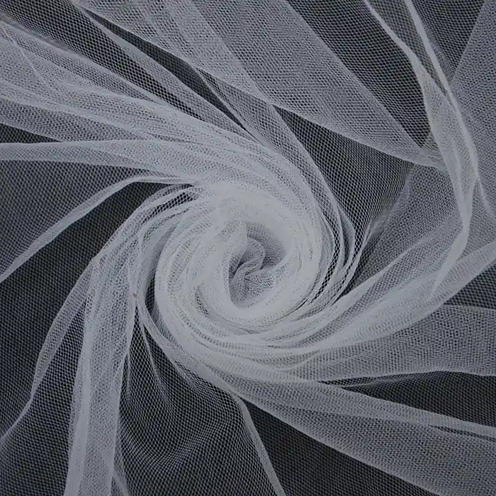 Neue Ware Tüll, weich, 280 cm, 13073-01, weiß