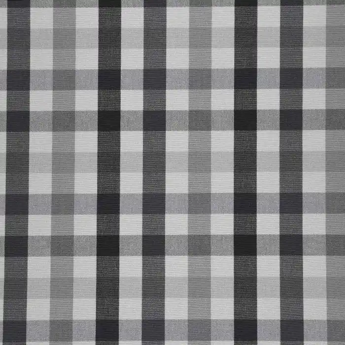 Neue Ware Dekogewebe, Teflon, Sandra, Karo, 26913-69, grau