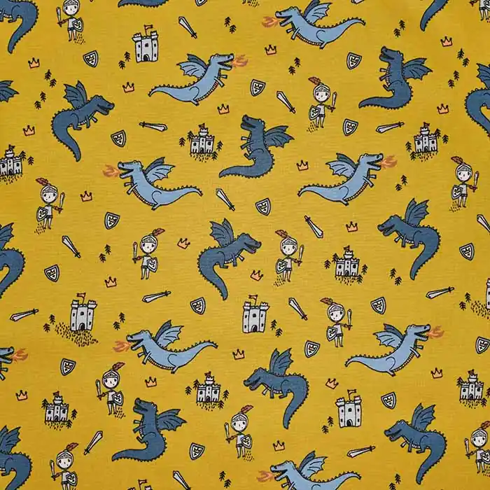 Schneller Versand Baumwolle, Popeline, für Kinder, 23361-003, ocker