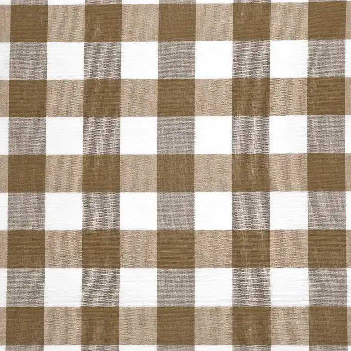 Dekogewebe, Karo, 21033-11, braun-beige Premium