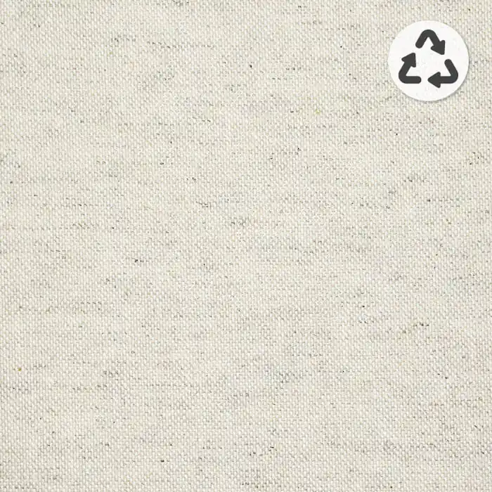 Recycelter Dekostoff, Baumwolle, Leinen, 26715-100, natur Gratis Versand