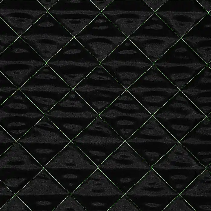 Steppstoff, Karo, 15406-1052, schwarz-grün Wochenendangebot