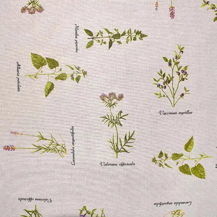 Original Deko, Druck, imprägniert, floral, 23931