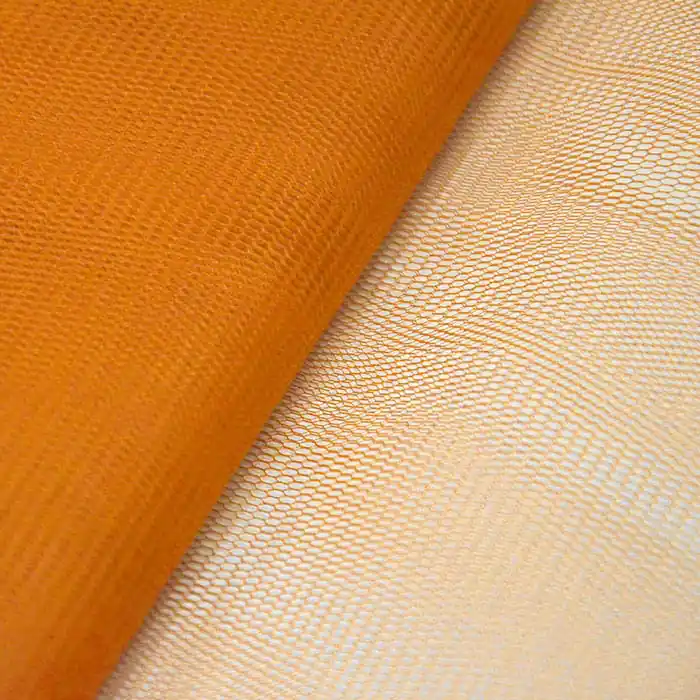 Tüll, klassisch, 13380-24, orange Highlight