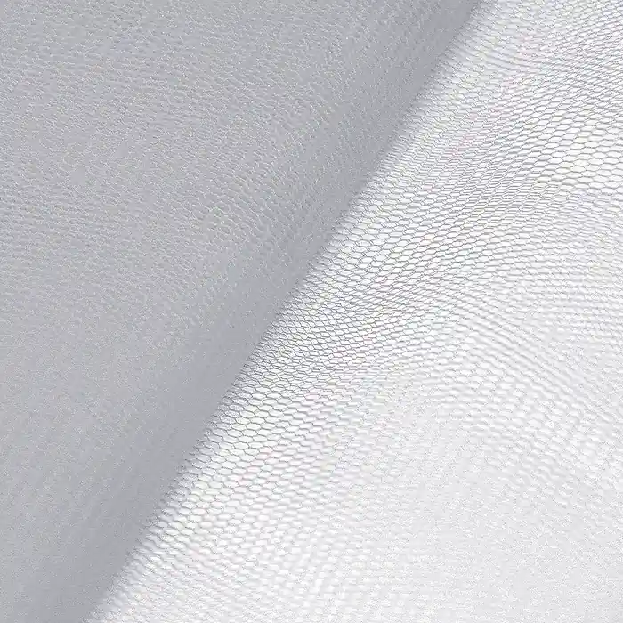 Markenprodukt Tüll, klassisch, 13380-18, silbern