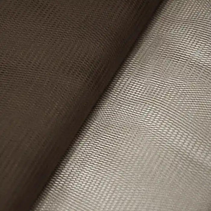 Tüll, klassisch, 13380-11, braun Gleich Bestellen