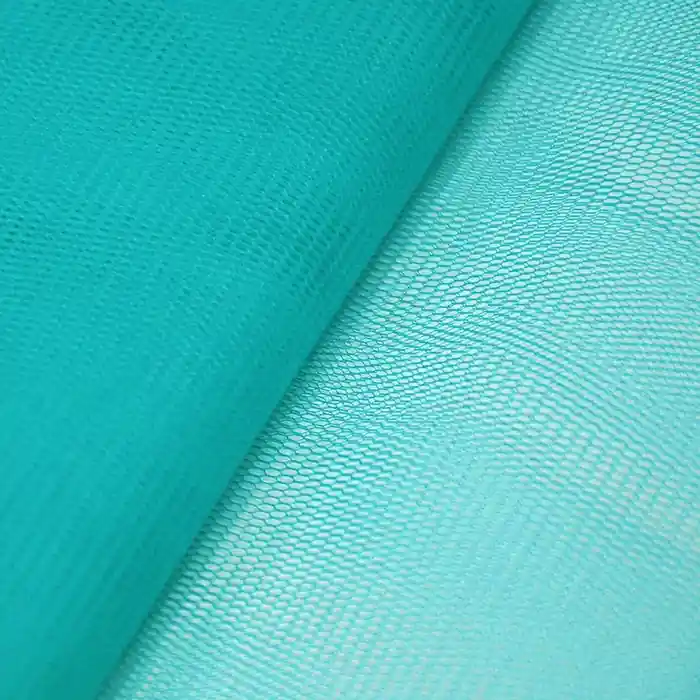 Tüll, klassisch, 13380-13, türkis Online Kaufen