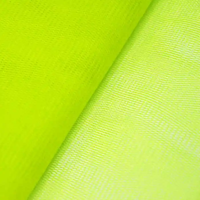 Tüll, klassisch, 13380-14, fluoreszierend gelb Schnäppchen