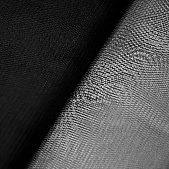 Tüll, klassisch, 13380-19, schwarz Online Kaufen