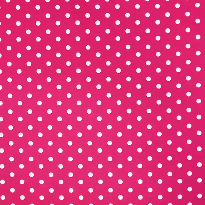 Baumwolle, Popeline, Punkte, 17952-006, pink Sichere Zahlung