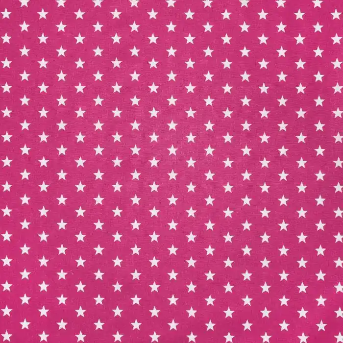 Baumwolle, Popeline, Sterne, 17951-006, rosa Weltweiter Versand