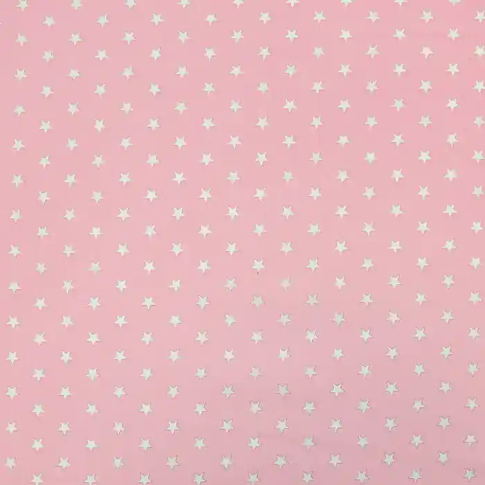Baumwolle, Popeline, Sterne, 17951-012, rosa Jetzt Zugreifen