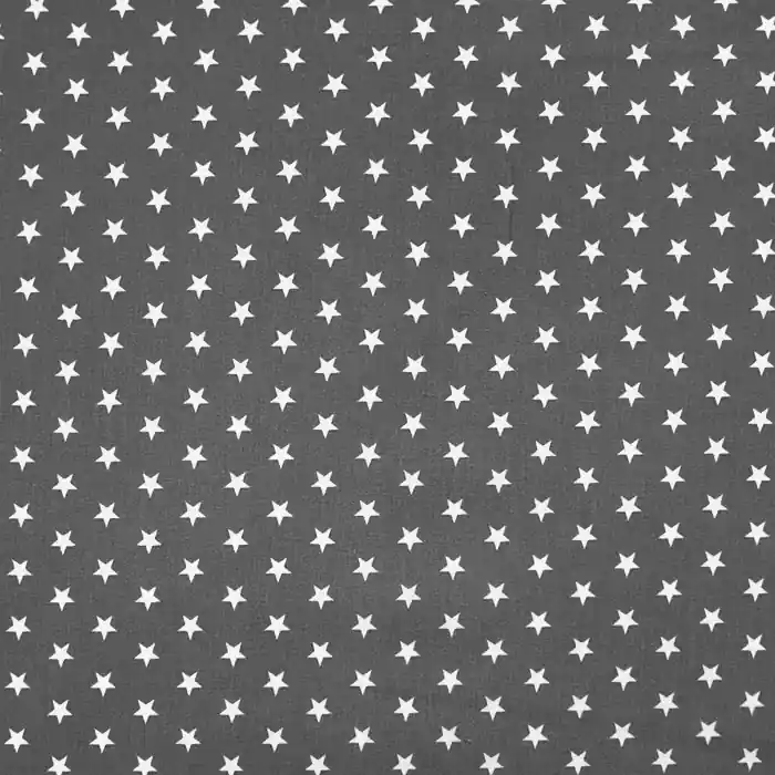 Sofort Bestellen Baumwolle, Popeline, Sterne, 17951-013, grau
