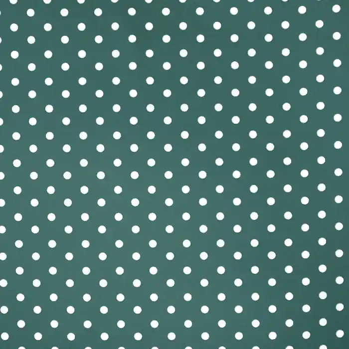 Exklusiv Baumwolle, Popeline, Punkte, 17952-023, petrol