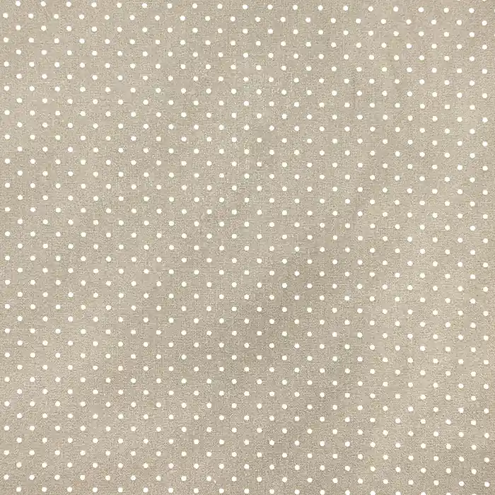 Zertifiziert Baumwolle, Popeline, Pünktchen, 17950-022, beige