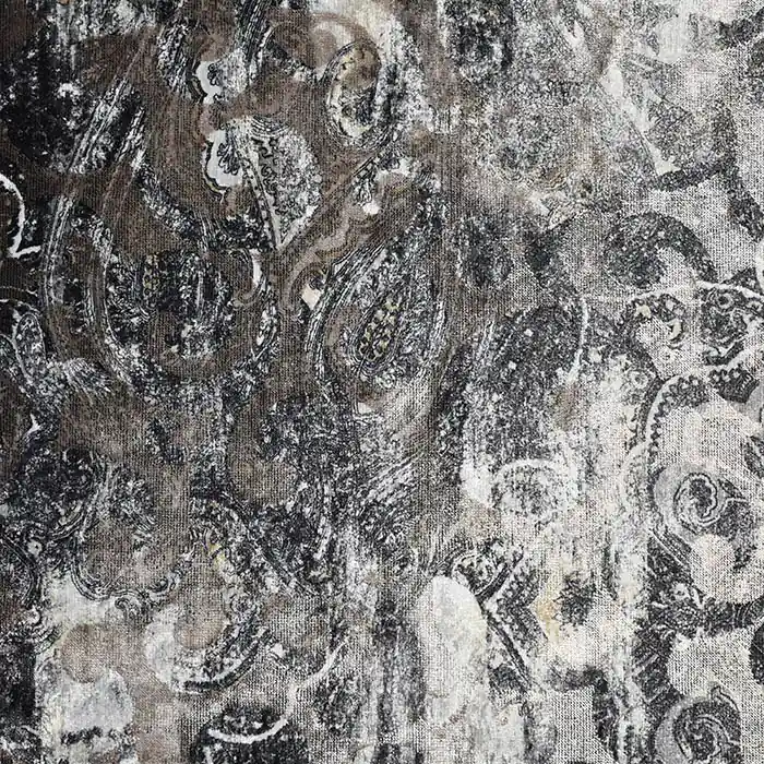 Kostenfreie Lieferung Dekosamt, Portobello, abstrakt, 25984-02, grau-beige