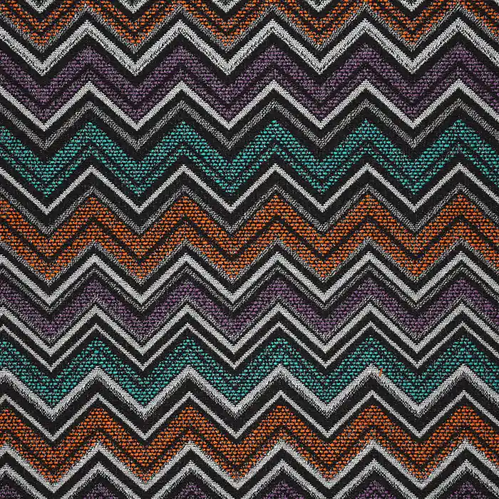 Dekojacquard, geometrisch, 25913-9, grau-orange Jetzt Bestellen