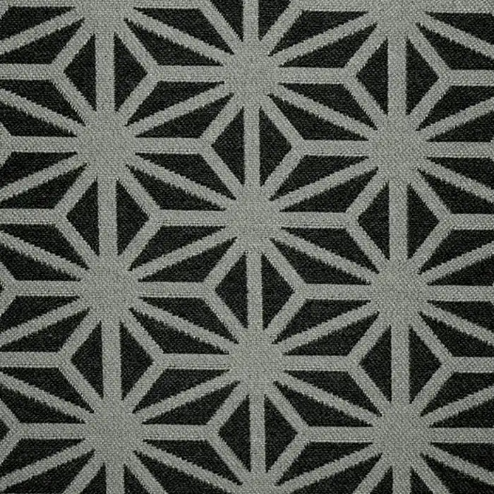 Dekojacquard, Flyer, geometrisch, 25921-18, schwarz Geld-Zurück-Garantie