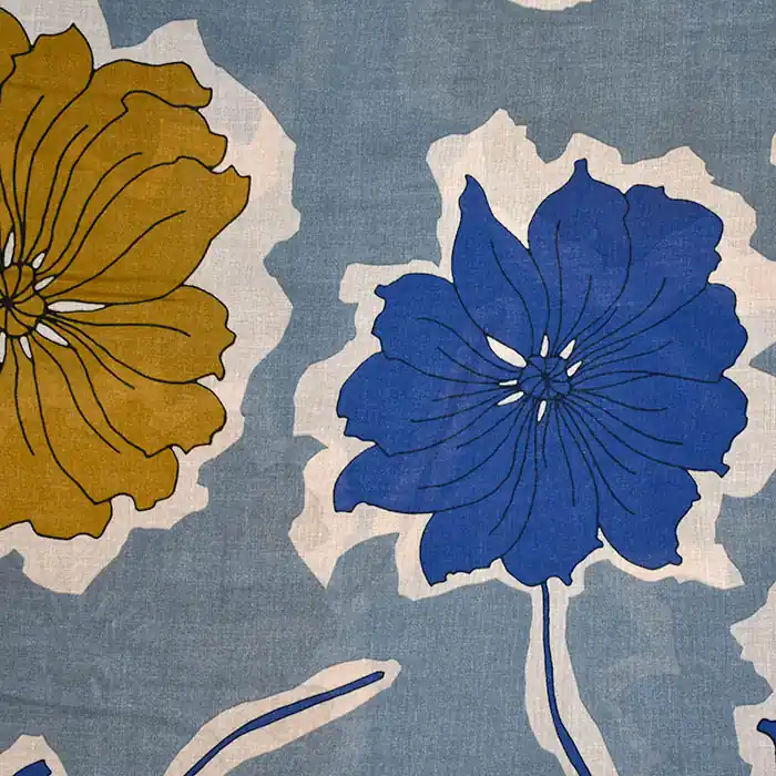 Garantierte Lieferung Baumwolle, dünn, floral, 25833-7