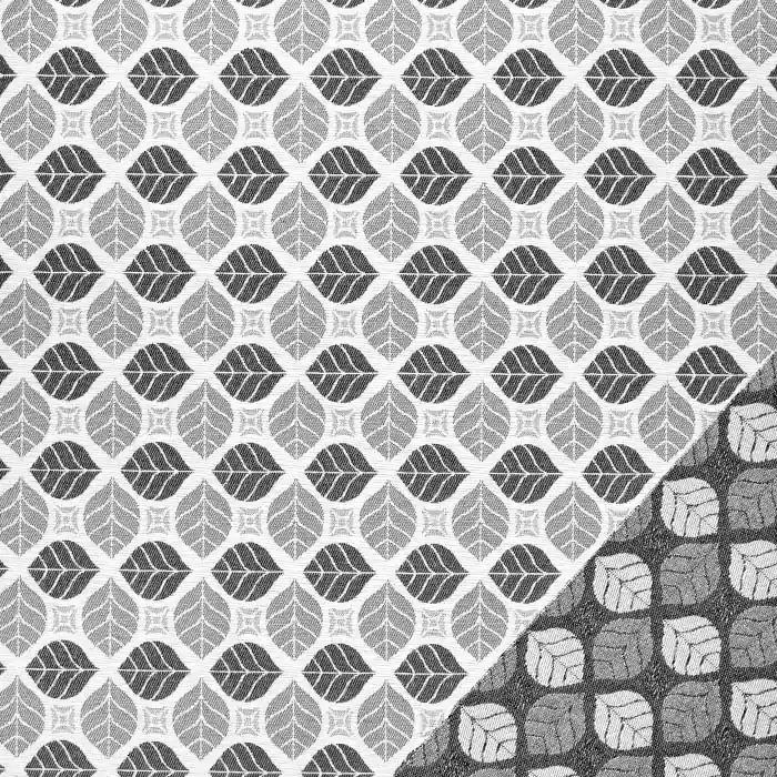 Bestpreis Dekojacquard, beidseitig, Natur, 24287-92, grau