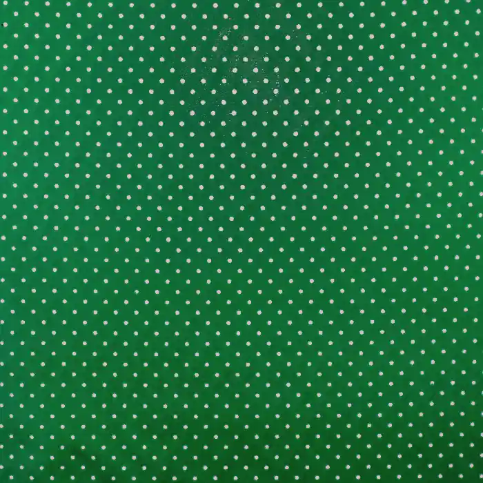 Rabatt Baumwolle, imprägniert, Pünktchen, 17051-025, grün