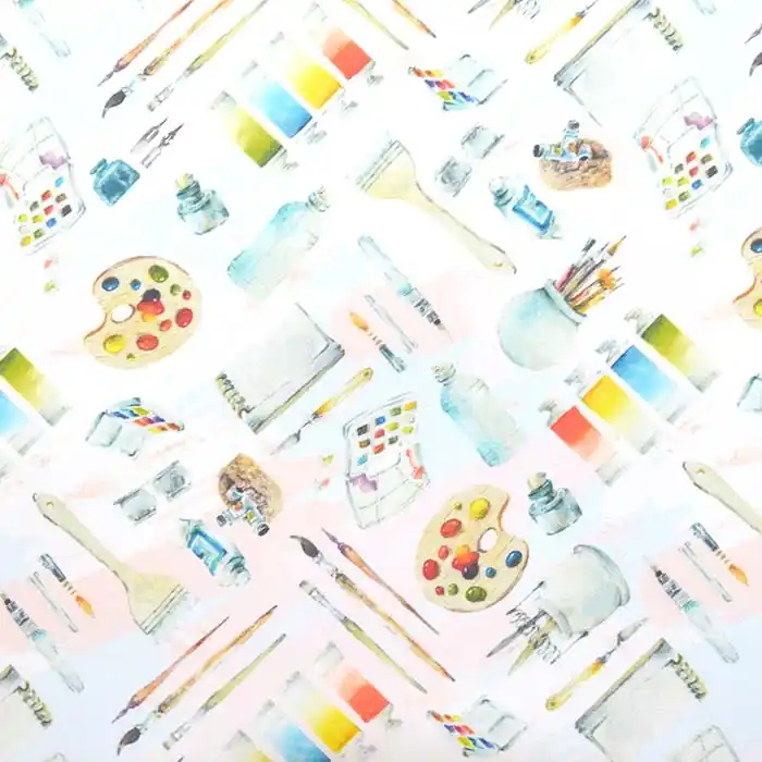 Baumwolle, Satin, digital, für Kinder, 24103-243 Heißes Angebot