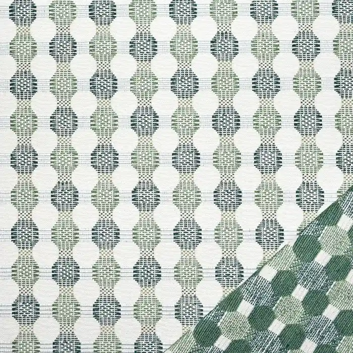 Finale Aktion Dekostoff, Jacquard, beidseitig, 21571-802, grün