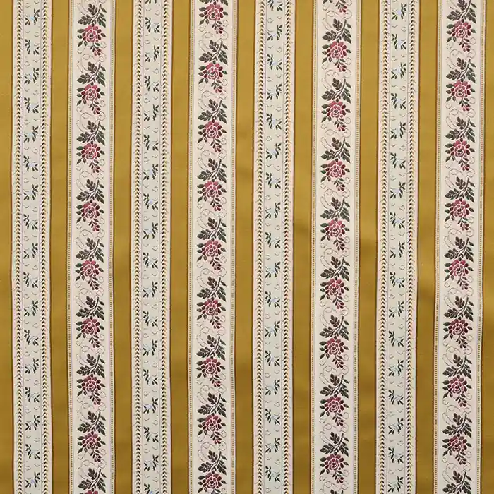 Dekostoff, Jacquard, Biedermeier, 13180-2, gold Preis Gesenkt