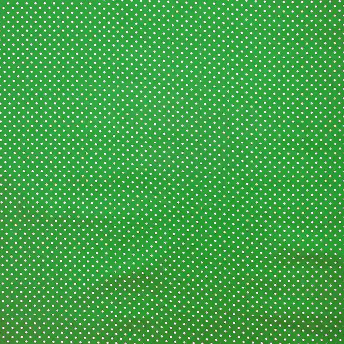 Baumwolle, imprägniert, Pünktchen, grün Original