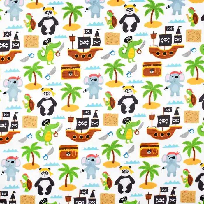 Baumwolle, Satin, digital, für Kinder, 24103-221 Exklusiv