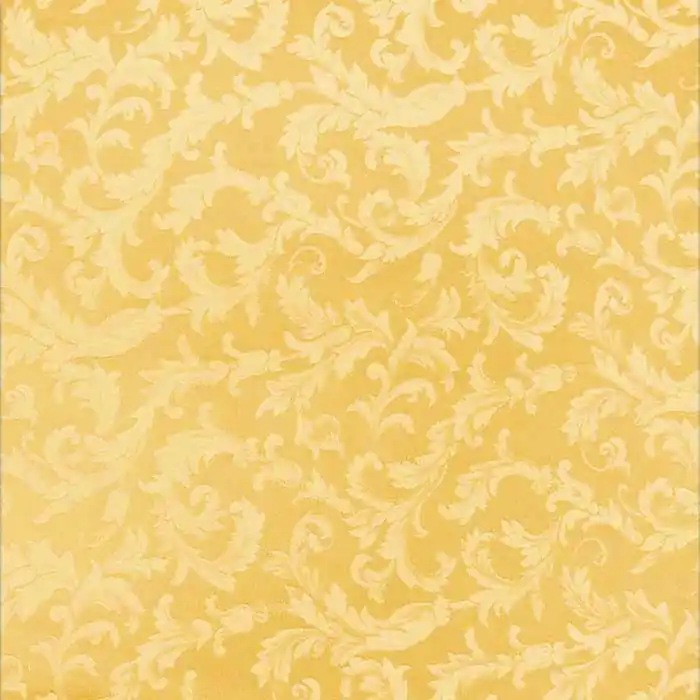 Handgefertigt Damast, Vanessa, 13140-14, gelb