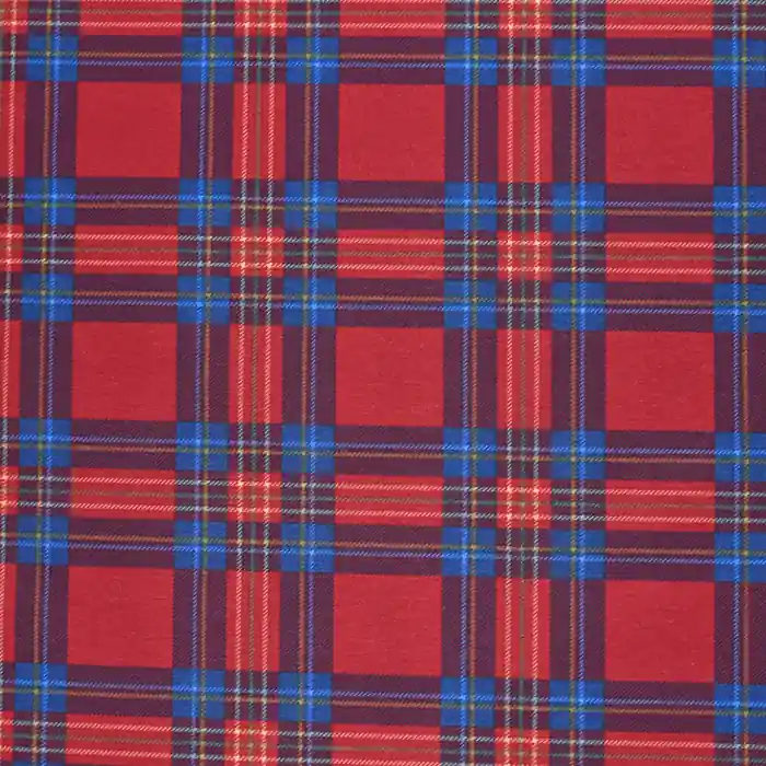 Dekostoff, Druck, Karo, 19432-56 Nur Für Kurze Zeit