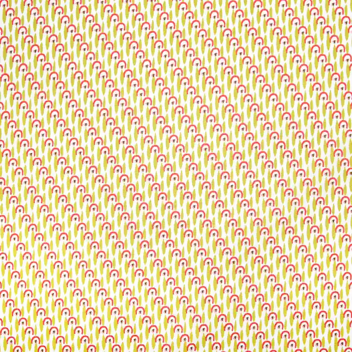 Baumwolle, Popeline, geometrisch, 23004, grün Neue Kollektion