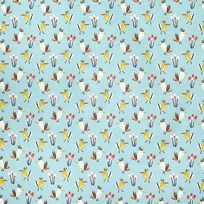 Baumwolle, Popeline, Tiere, 23741 Markenprodukt