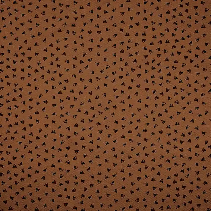 Baumwolle, Satin, geometrisch, 24070-005, braun Letzte Chance