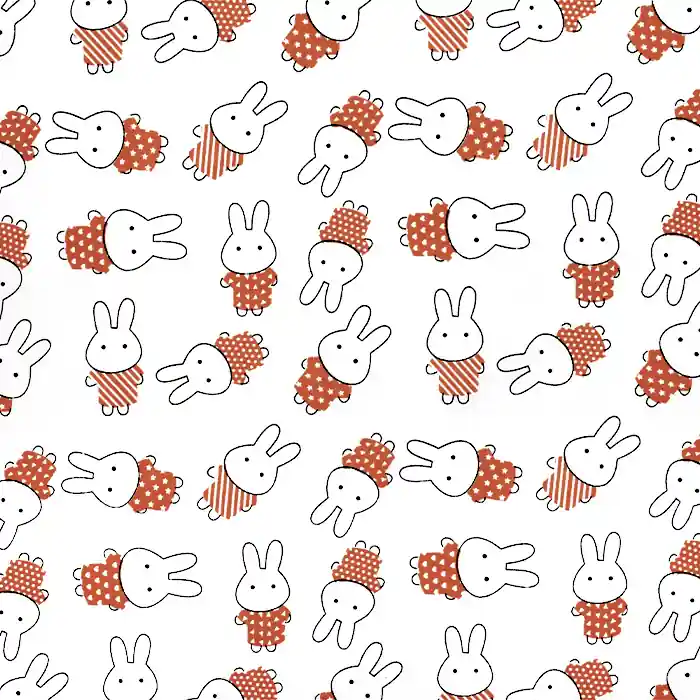 Neuheit Baumwolle, Popeline, Tiere, 23287-13, ziegelfarben