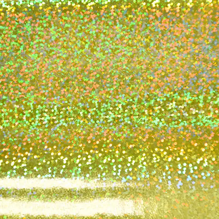 Kunstleder Shine, holographisch, 20171-2, gelb Saisonangebot