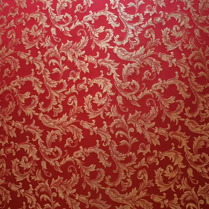 Expressversand Damast, festlich, 15402, rotgolden