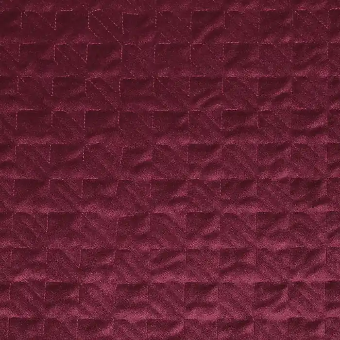 Mikrofaserstoff Sinfonia, Pepita, 29598-002, bordeaux Nur Heute