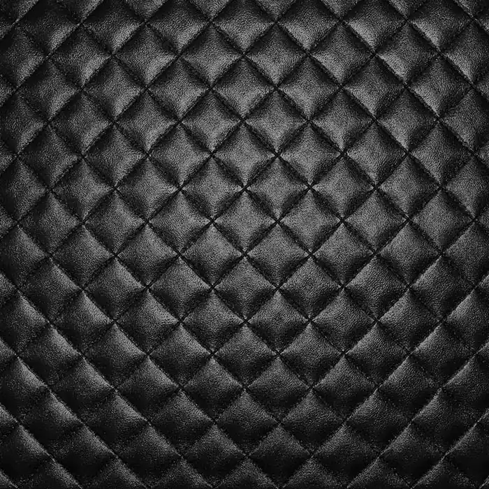 Im Trend Kunstleder Kapitone, 27814-07, schwarz