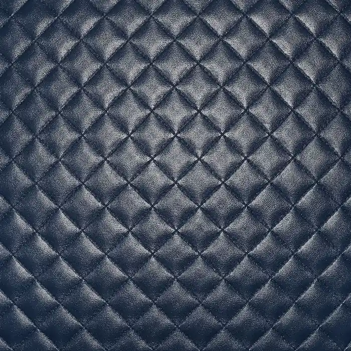 Kunstleder Kapitone, 27814-08, dunkelblau Neu Im Sortiment