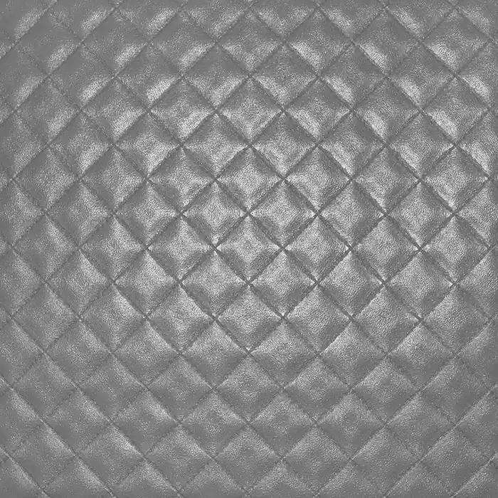 Kunstleder Kapitone, 27814-35, grau Aktuell