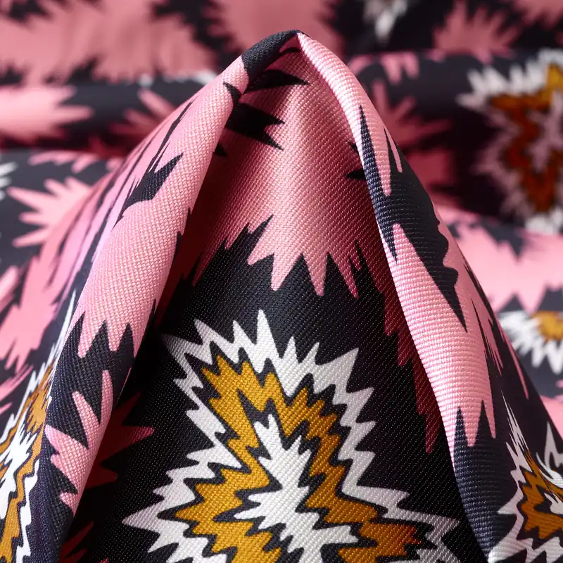 TWILL, PRINTED, CANDY PINK&BRILLIANT WHITE Super-Preis