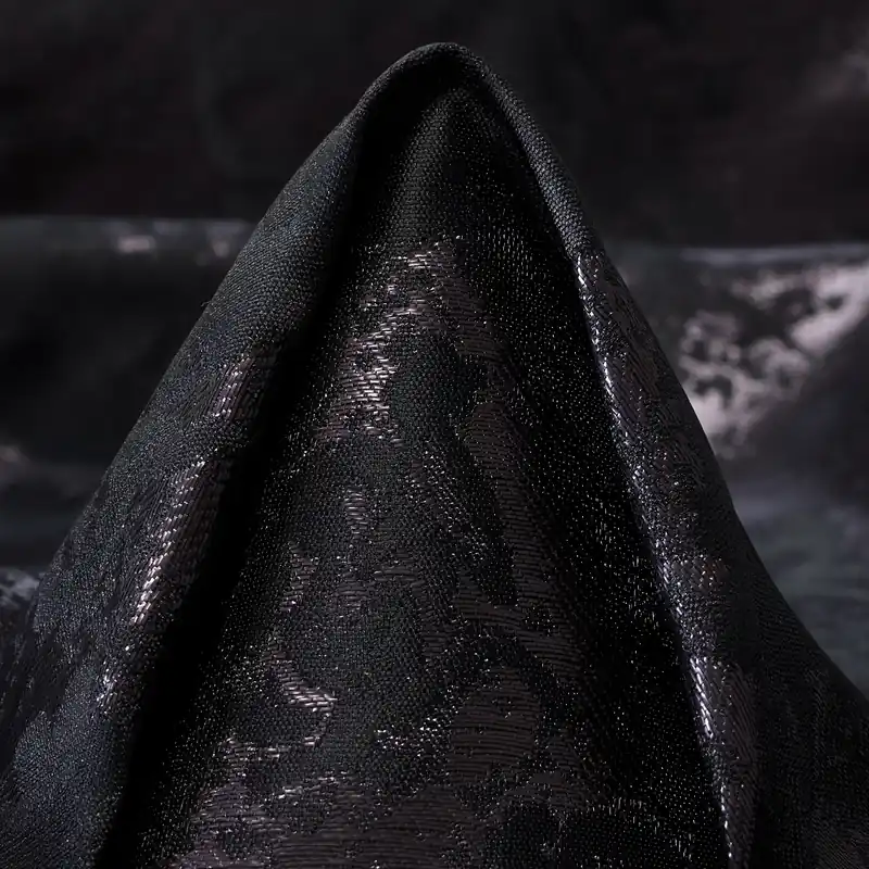 JACQUARD, FLORAL, JET BLACK Rabatt