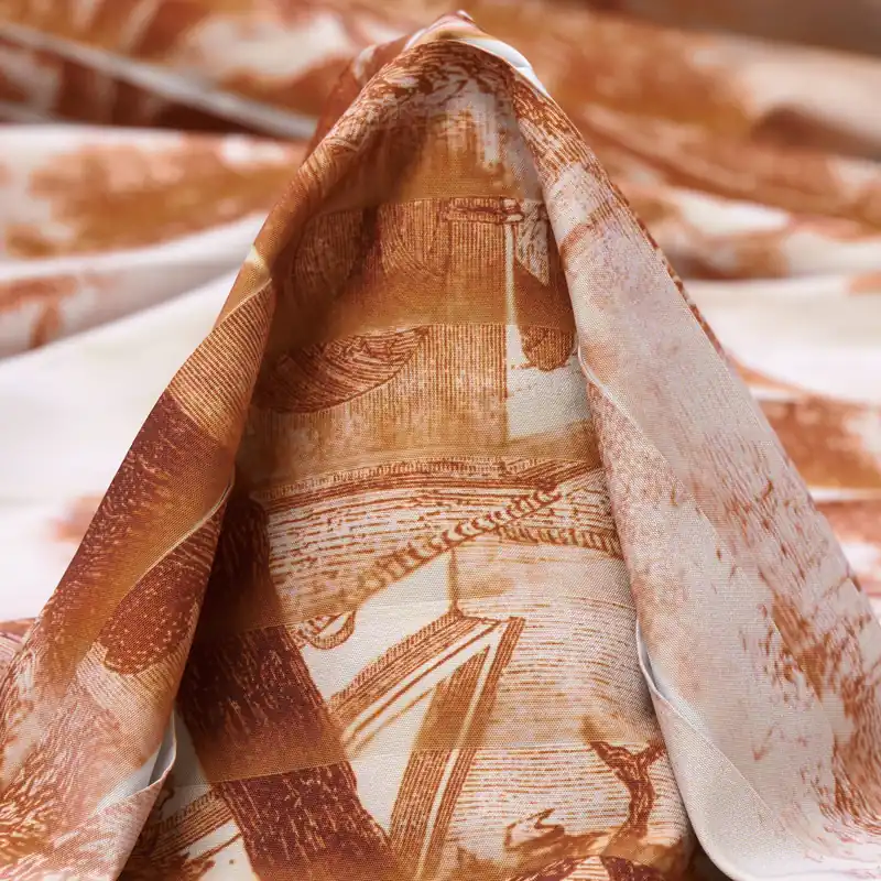 PLISSÉ, PRINTED, ANIMAL, COCONUT CREAM&ADOBE Letzte Chance